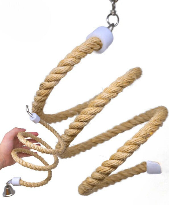Sisal Rope Boing Perch Toy image 2