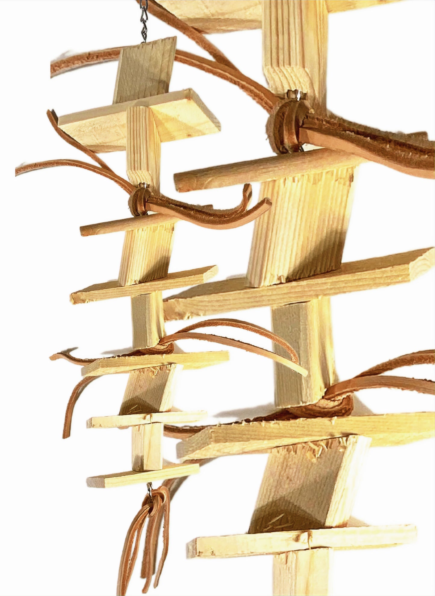 Natural Long Wood Step image 1