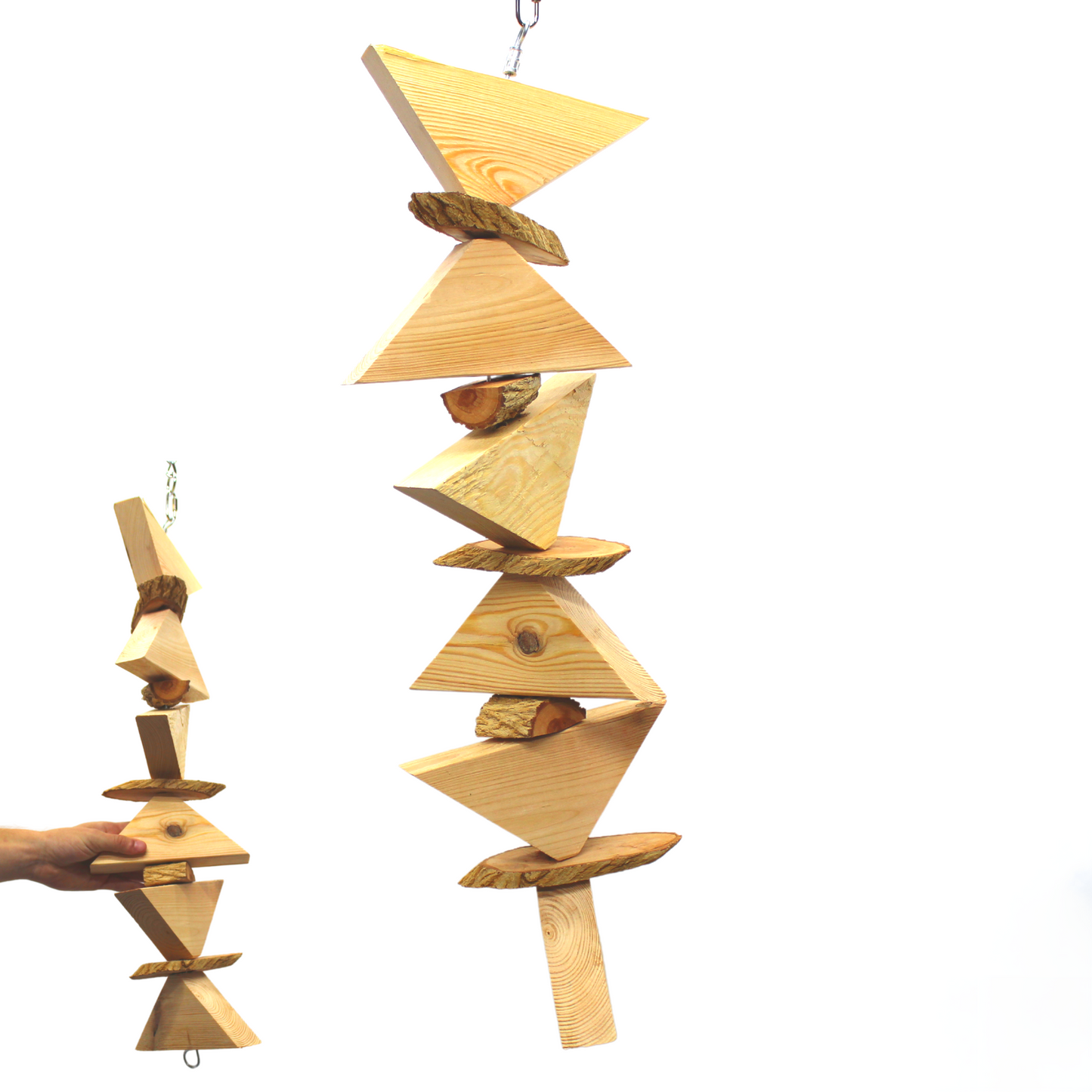Natural Chunky V Tower Toy image 1