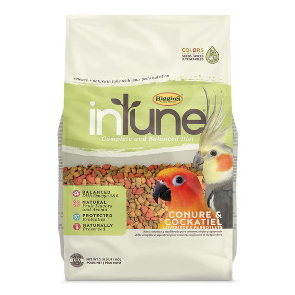 InTune Natural - Conure/Cockatiel Food image 0