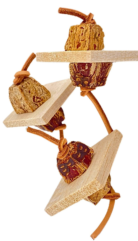 Balsa & Bark Chew Foot Toys (3pk) image 0