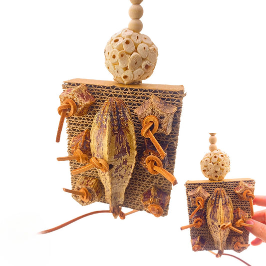 Mahogany Forage Block Toy image 0