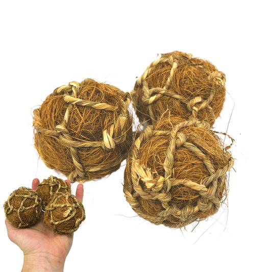 Coconut Fiber Ball (3pk) image 0