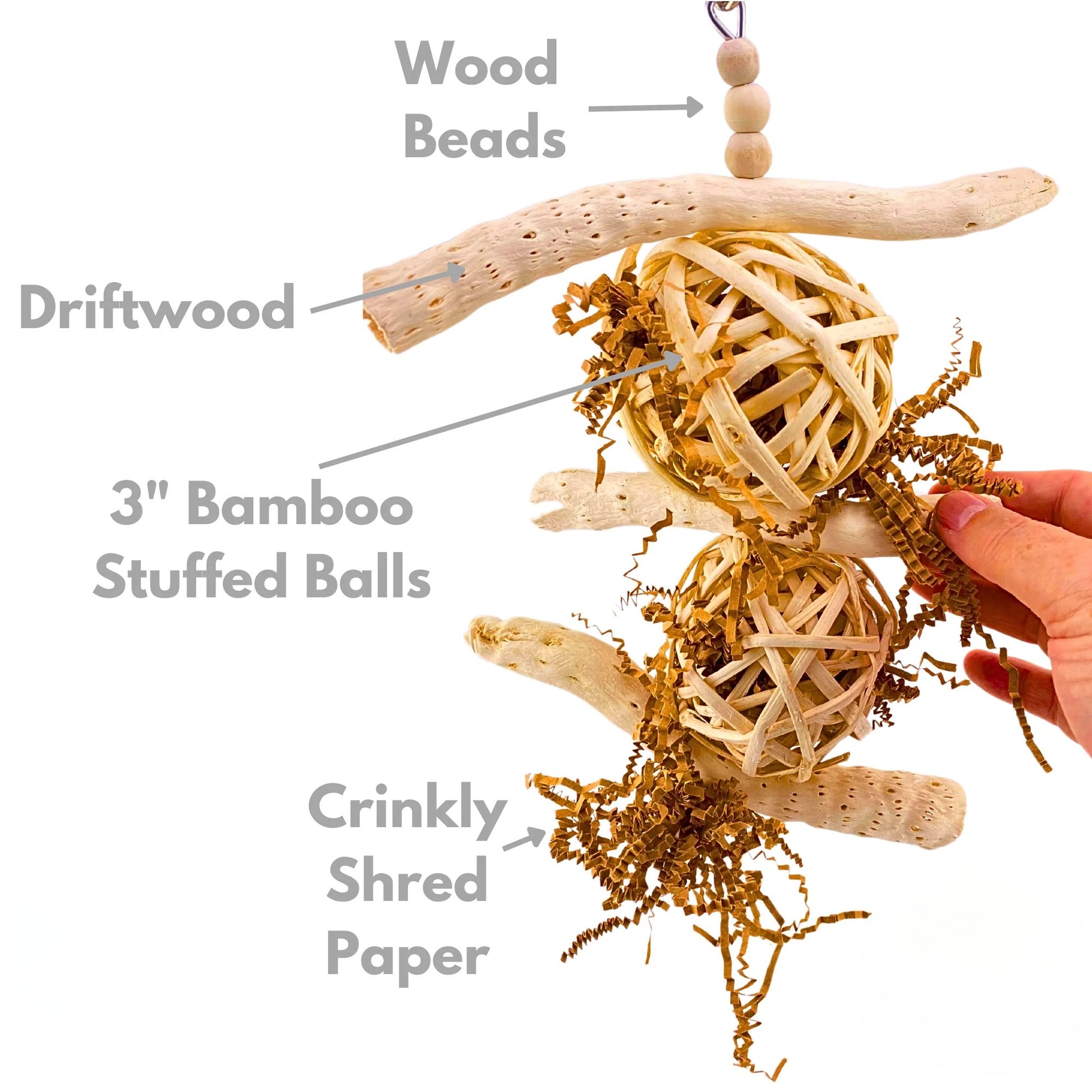 Driftwood Forage Tower Toy image 1