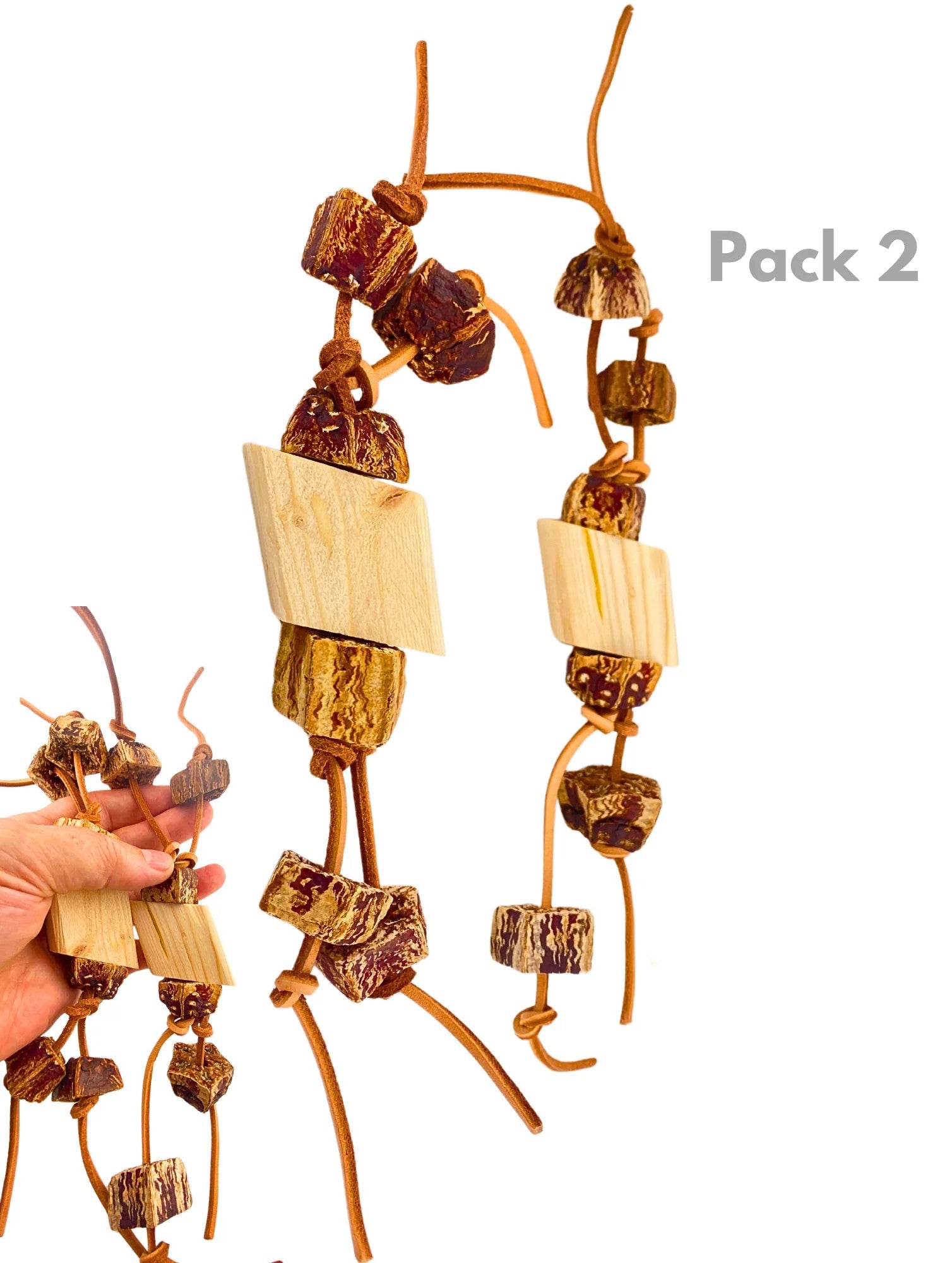 Natural Zig-Zag Nibbles (2pk) image 1